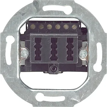 GIRA 003310, TAE Einsatz, schwarz