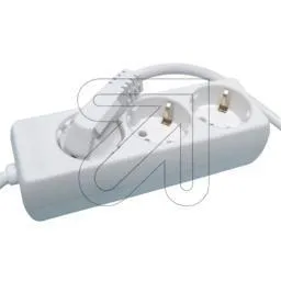 3-fach Steckdose 3G1,5 weiss 5m  30351