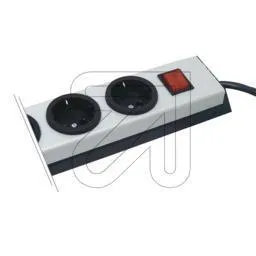 12-fa. Steckdosenl. sw/si 1001ZL12L-SW (Popp-Nr.510013)