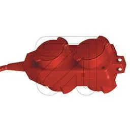 4-fach Haengekupplung rot  38500