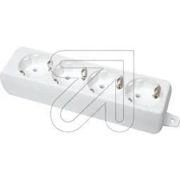 4-fach Steckdose weiss  11741