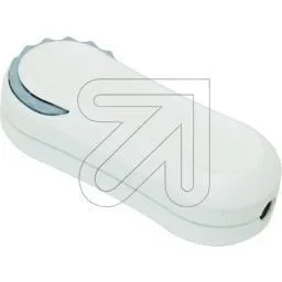 Schnur-Zwischendimmer weiß/hellgrau 8114-008.01