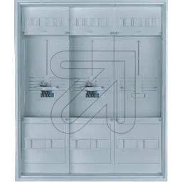 Zaehlerschrank  AZ 31B 2 Zaehler / 1 TSG
