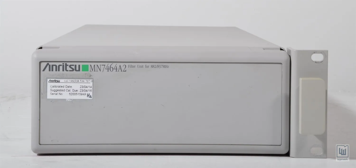 ANRITSU MN7464A2, Filter Unit
