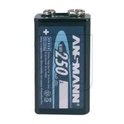 9 V E-Block-Akku NiMH 250 mAh 5030331