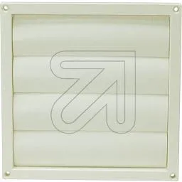 Verschlussklappe 125mm weiss  9415