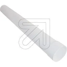 Rundrohr 1 m mit Muffe d:125 66975