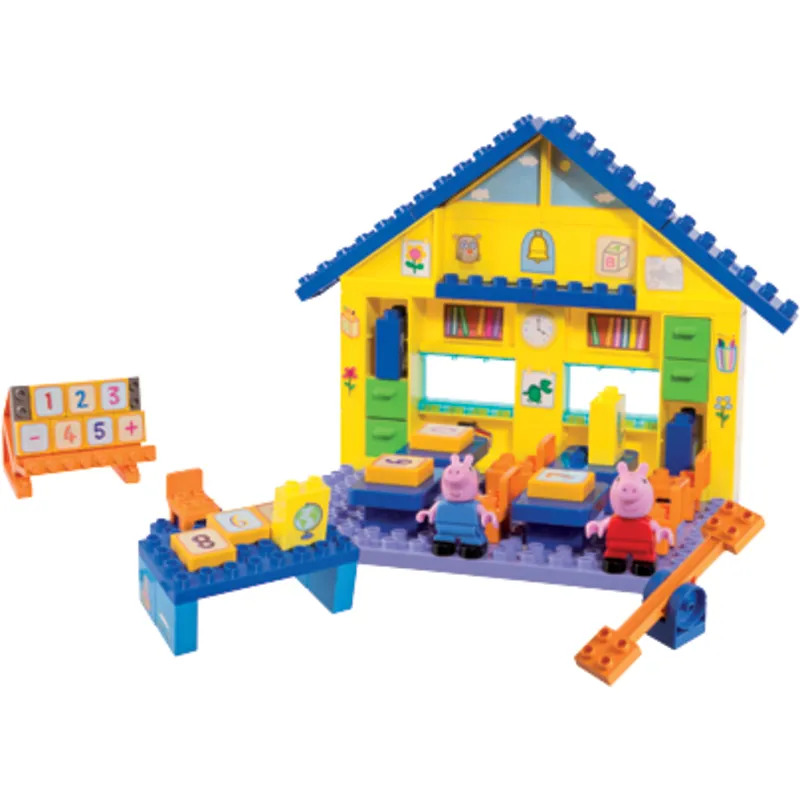 BIG 57075 BIG BLOXX Peppa Pig Schule ab 1,5 Jahren individuelle Gestaltung
