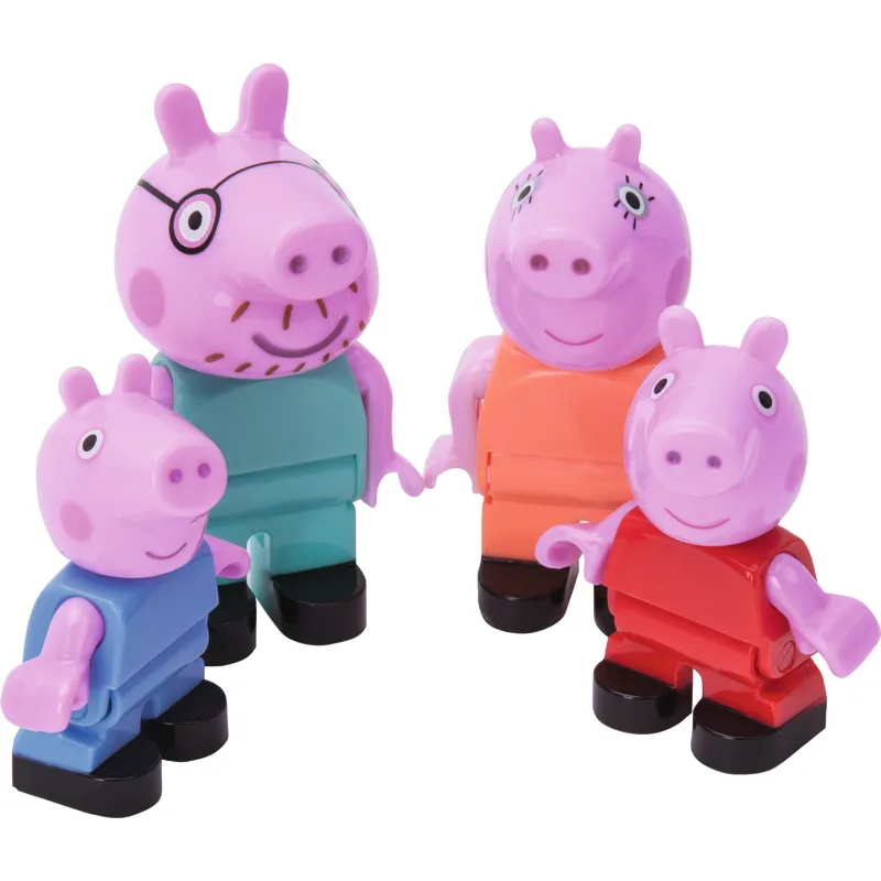 BIG BIG BLOXX Peppa Pig Peppa`s Family ab 1,5 Jahren Abmessungen 135 x 75 x 40mm