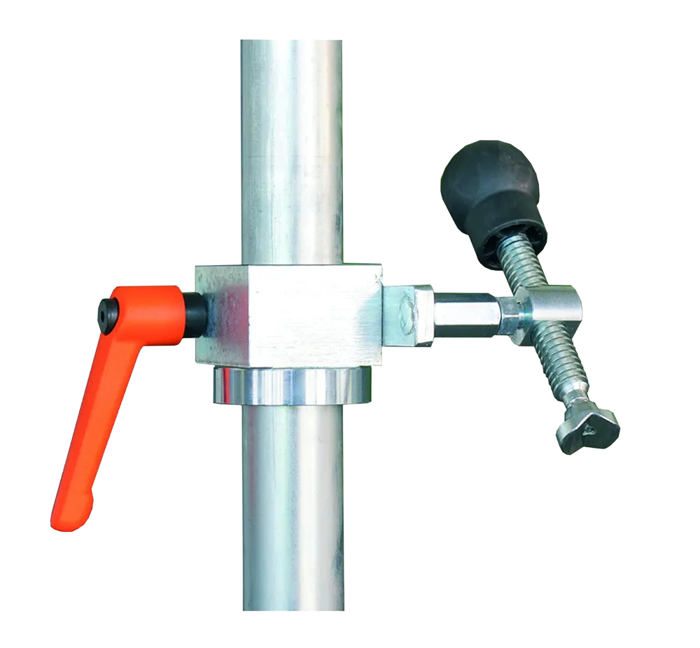 Horizontalspanner, höhenverstellbar, mit Spannturm ø 50 x 600 mm