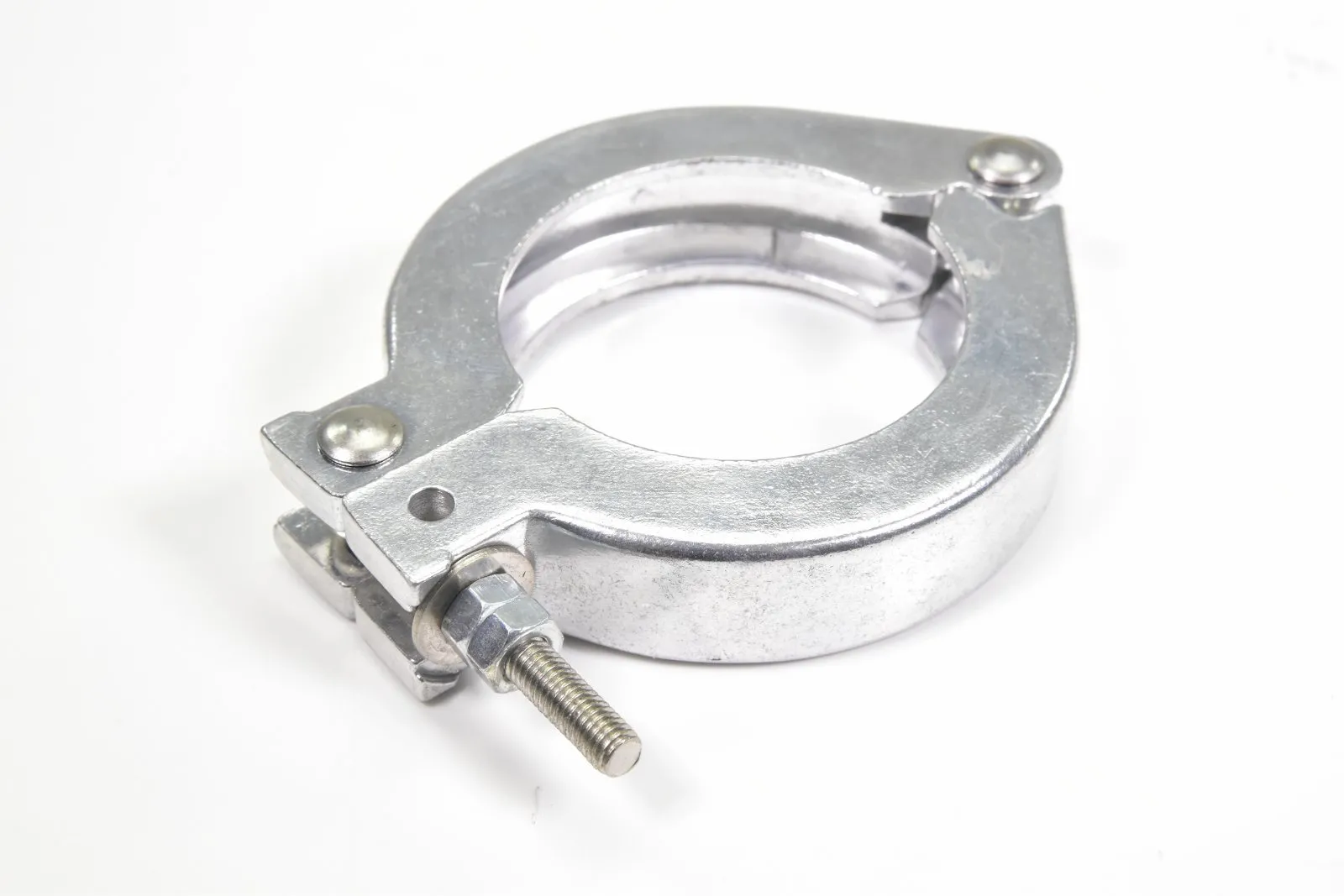 DN 32/40 ISO-KF, Spannring, Aluminium, Kontermutter