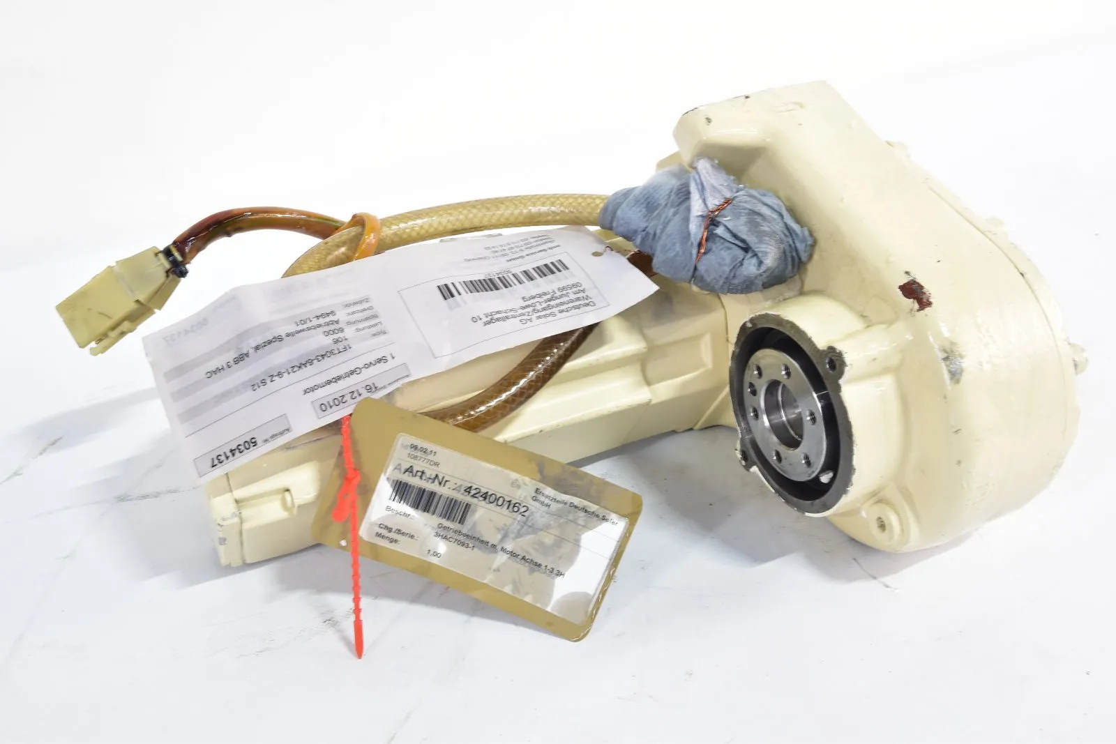 SIEMENS 1FT3043-6AK21-9-Z S12, 3HAC7093-1, Servomotor-Getriebe-Einheit