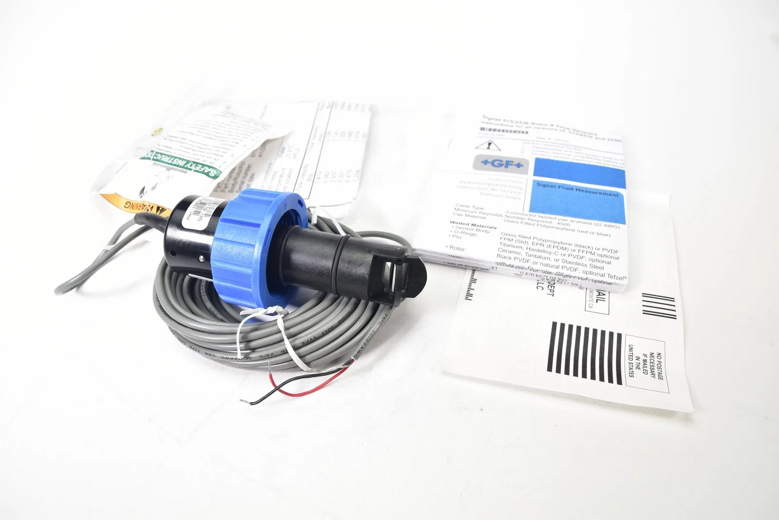 +GF+ 198840152, 150301029, Signet 515/2536 Schaufelradsensor 24 VDC - NEU