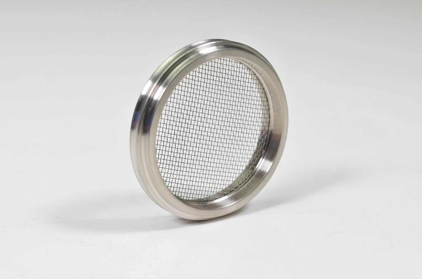 DN 40 ISO-KF, Zentrierring mit Feinfilter ohne O-Ring - NEUWERTIG