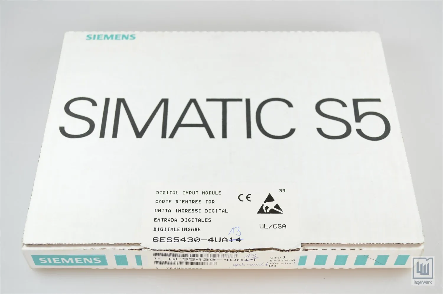 Siemens 6ES5 430-4UA13 / 6ES5430-4UA13, SIMATIC S5 430
