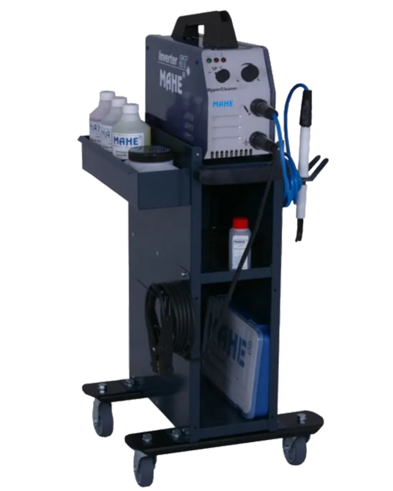 Hyper Cleaner ST Set im praktischen Koffer mit Fahrwagen