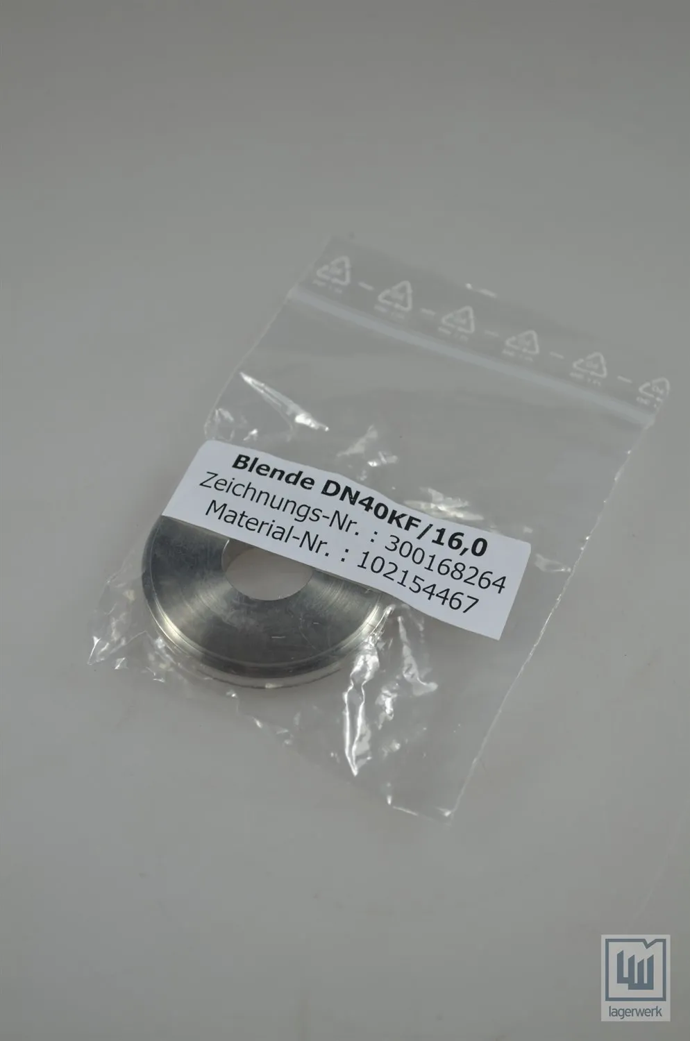 Blende DN40KF/16,0 - Neu / New