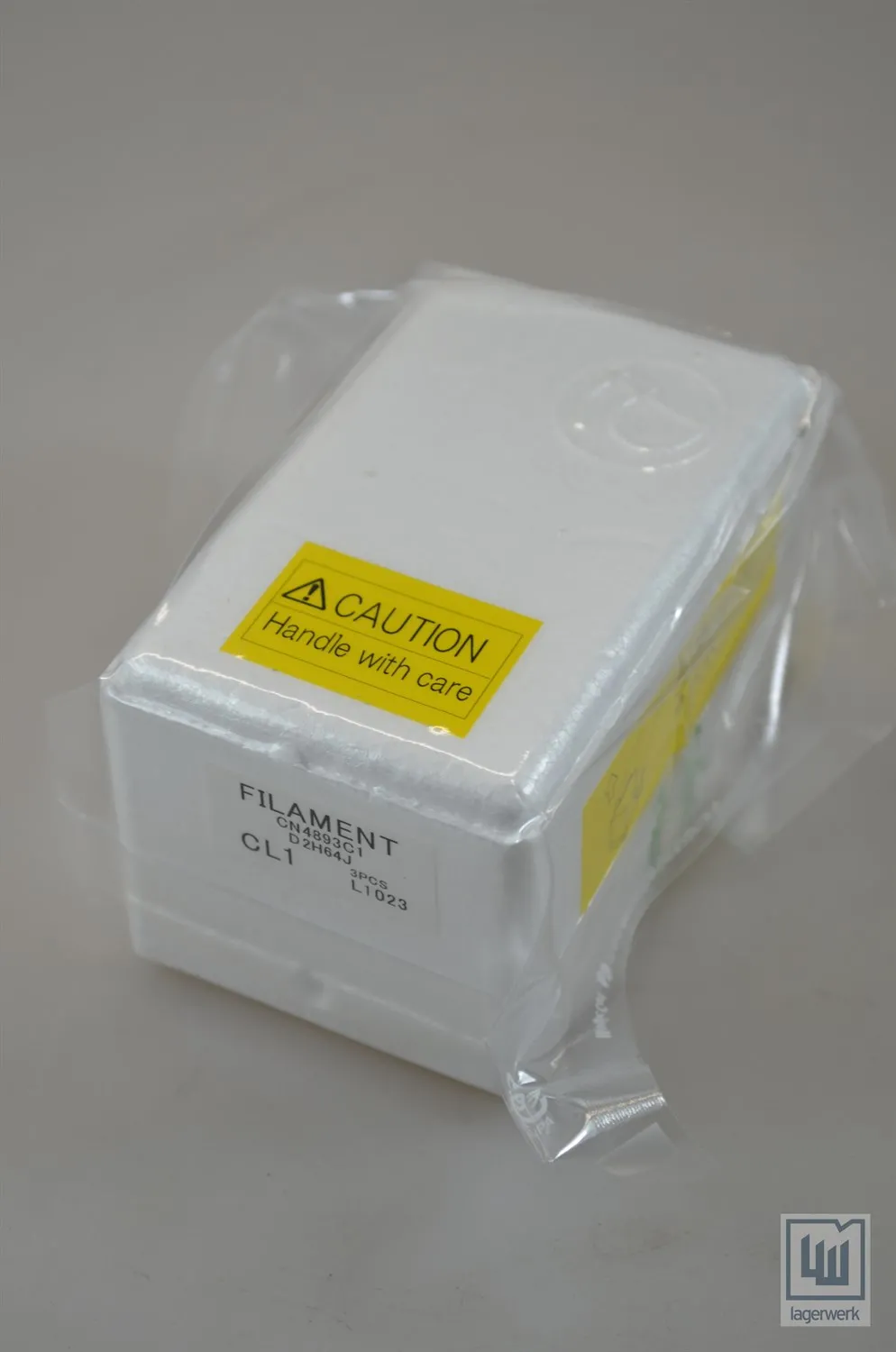 Glühfaden / Filament, CL1, CN4893C1, D2H64J (1PE=3Stk./1PU=3Pcs) - Neu / New