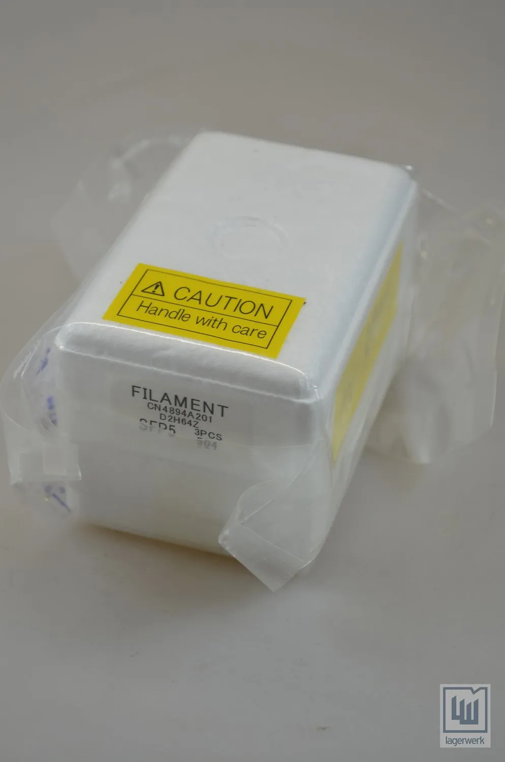 Glühfaden / Filament, SFP5, CN4894A201, D2H64Z (1PE=3Stk./1PU=3Pcs) - Neu / New