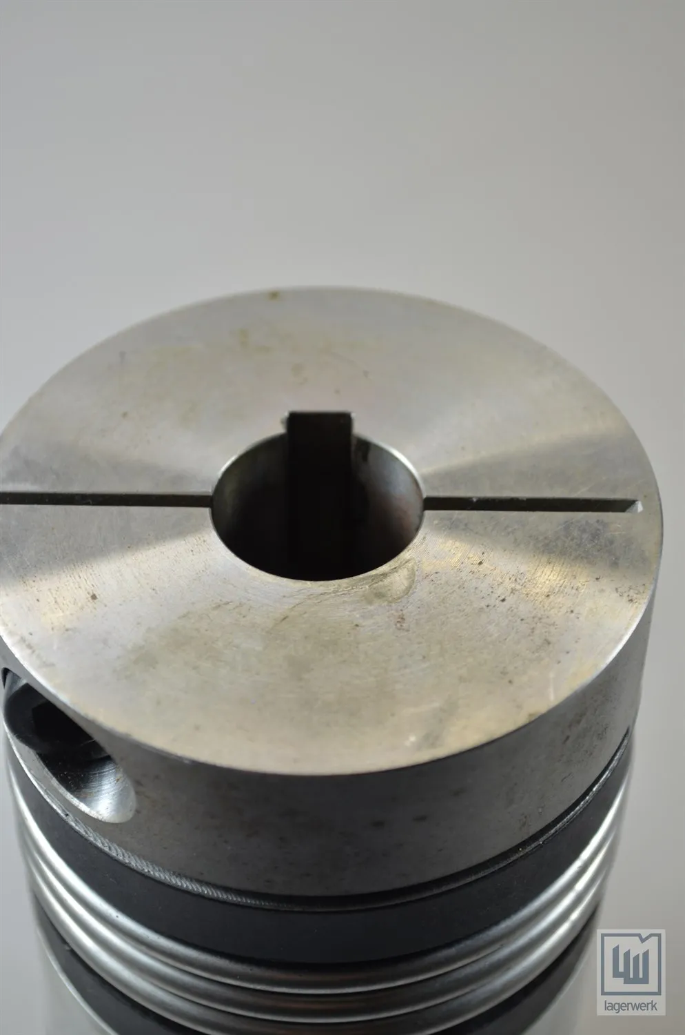 R+W Kupplung mit Paßfeder L=165mm, DA=80mm, DI1=30mm, DI2=25mm