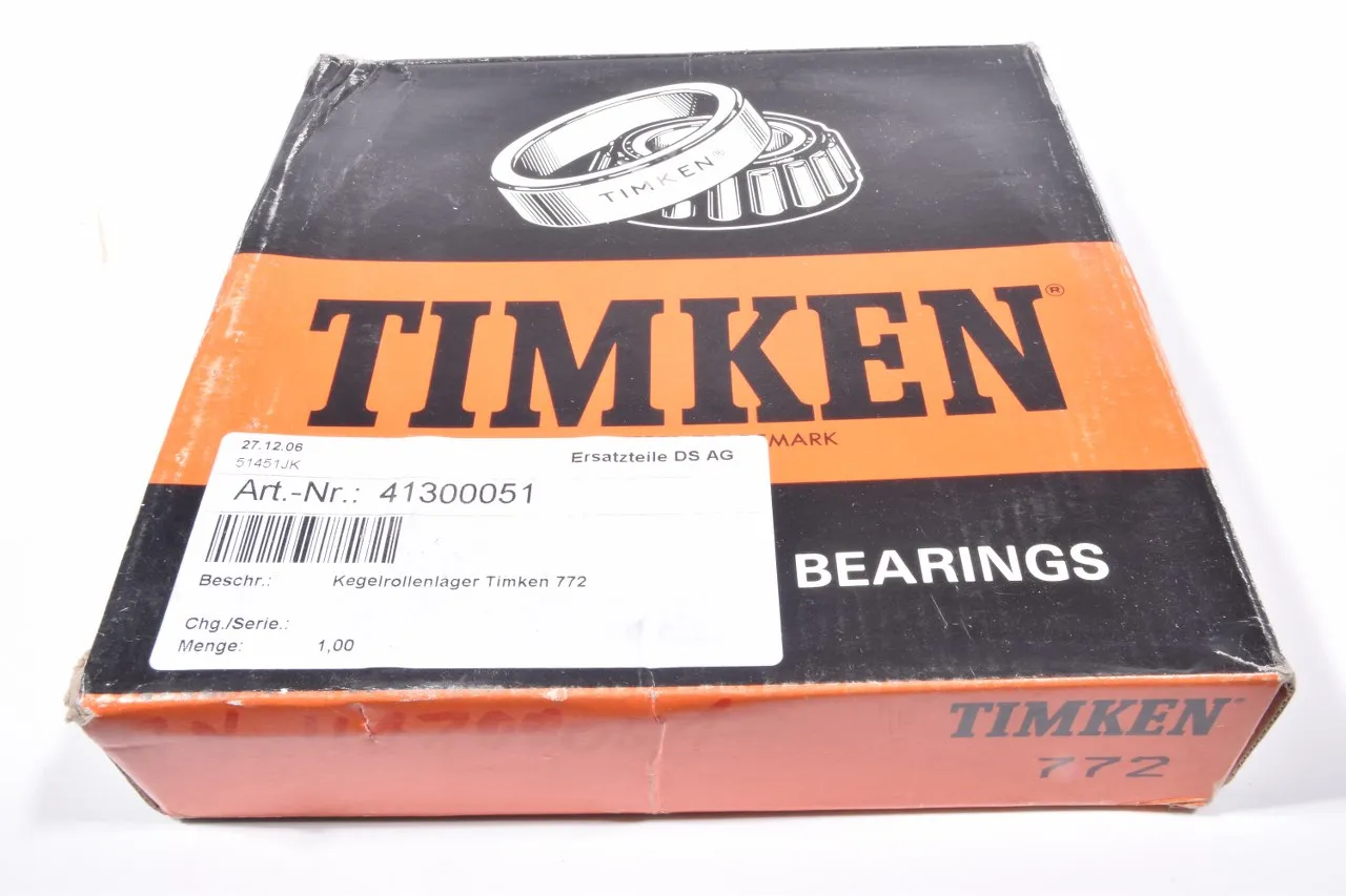 TIMKEN 772, Kegelrollenlager Di: 165mm - NEU