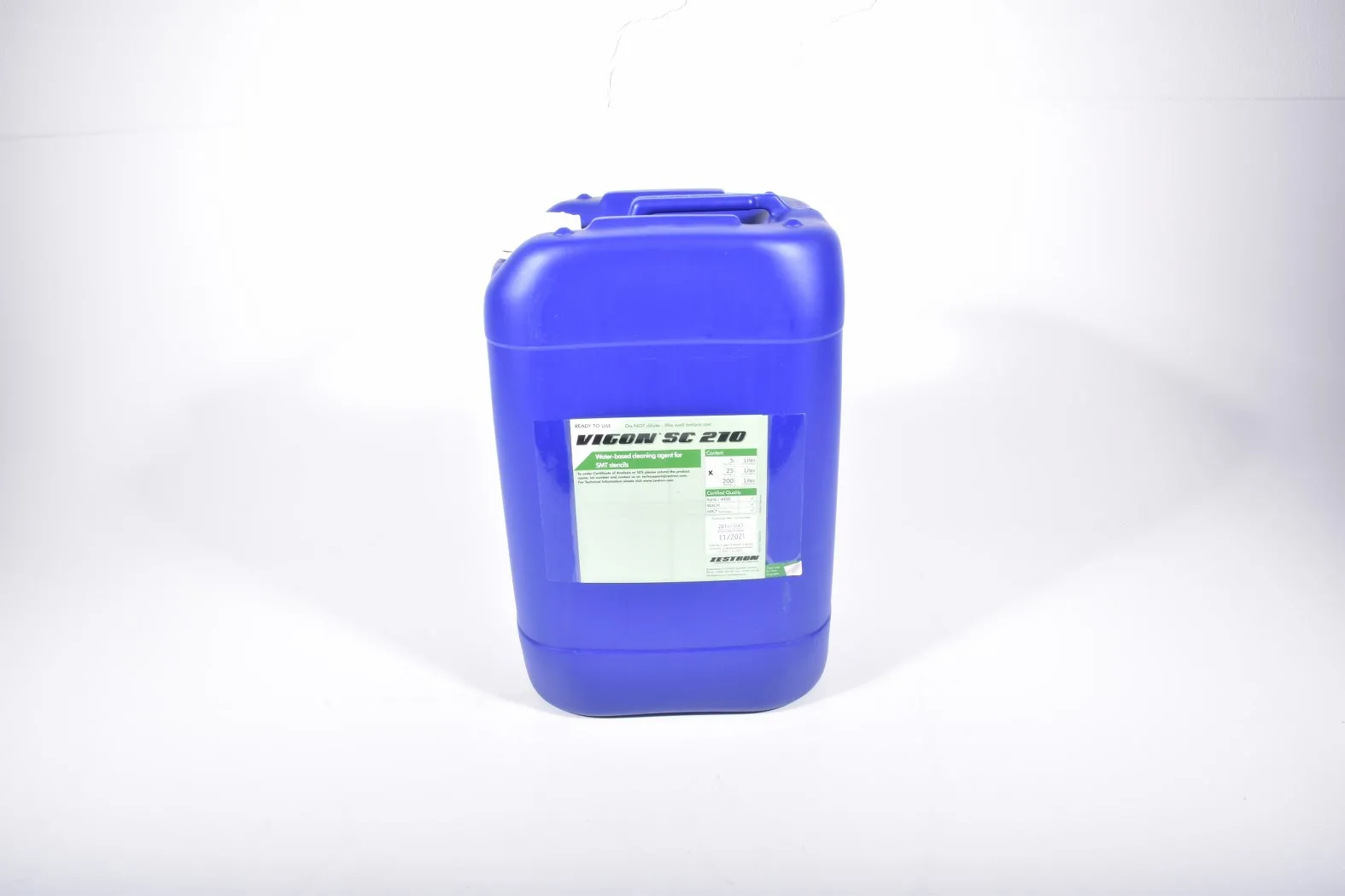 ZESTRON 5190-0025, VIGON SC 210, Wasserbasierender Schablonenreiniger - NEU
