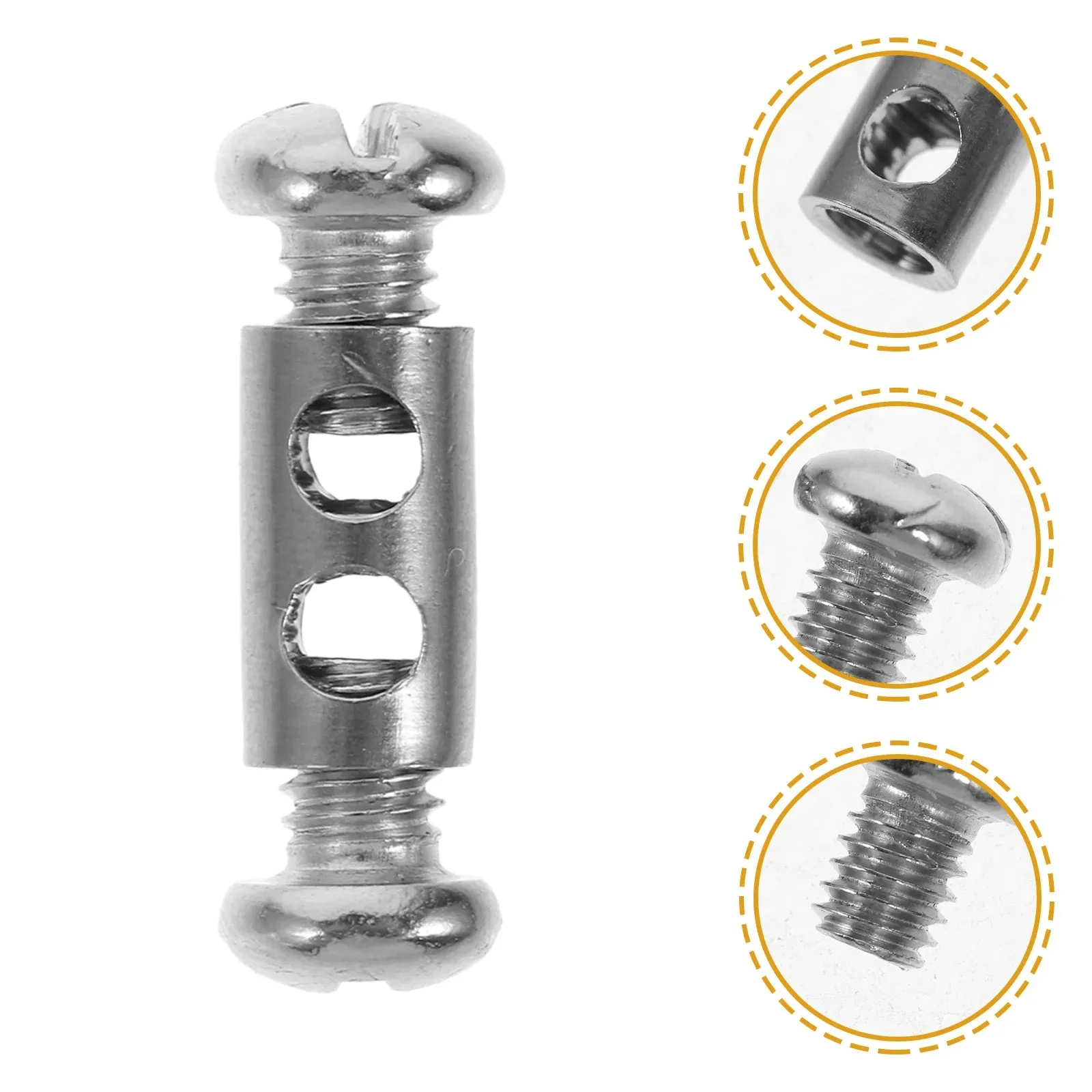 10 Pcs Stainless Steel Wire Rope Clips – Cable Fasteners for Secure Tension