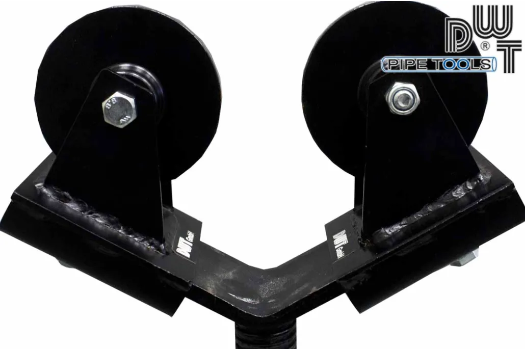 Zubehör / Pipe Jack faltbar / Stahlrollen