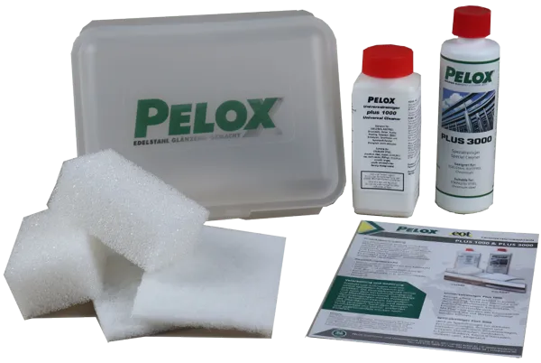 Spezialreinigungs-Set für Edelstahl