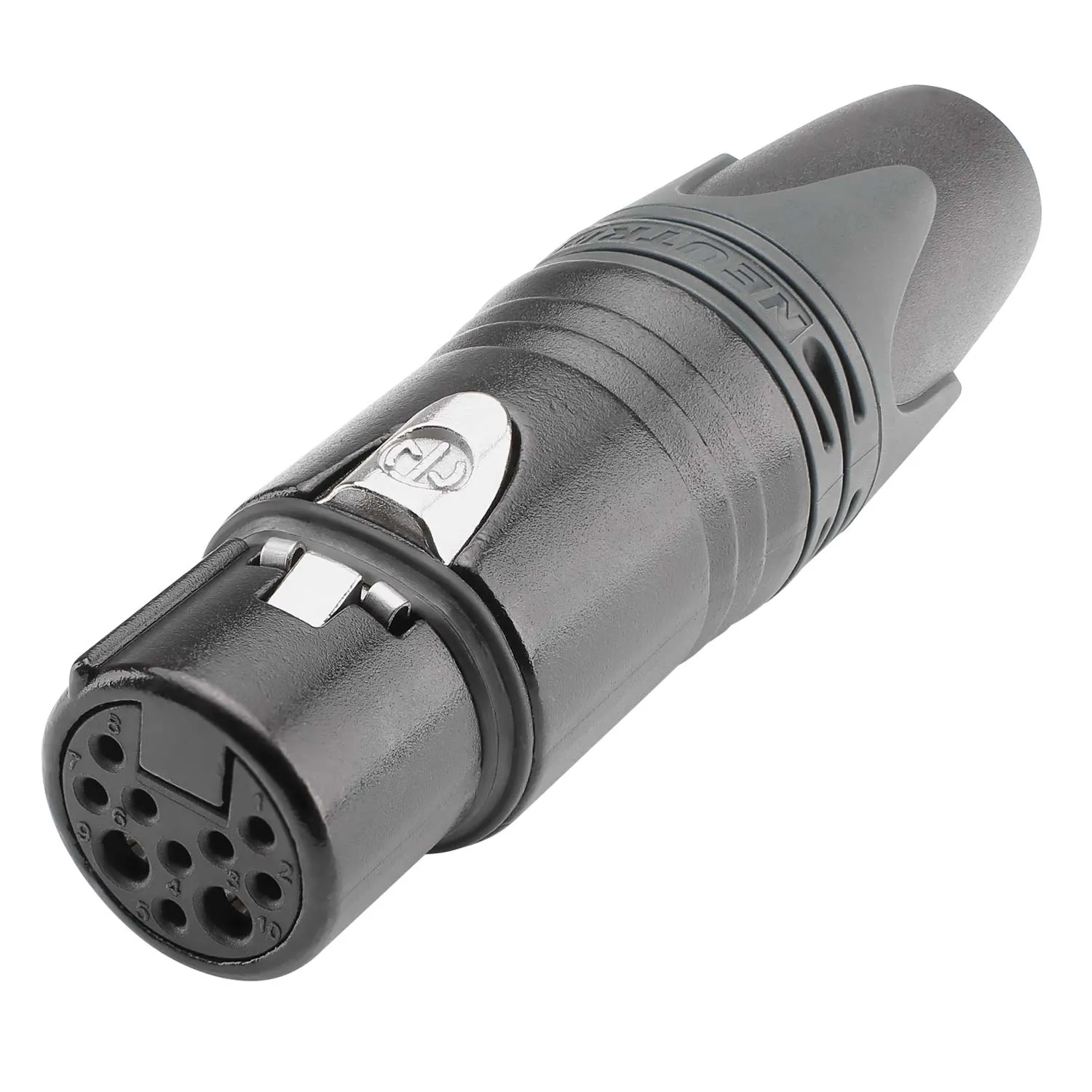 Neutrik , 10-pol Kabelbuchse, vergoldete(r) Kontakt(e), gerade