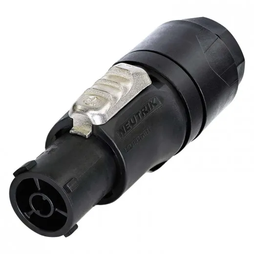 NEUTRIK® powerCON®, IP65 im gesteckten Zustand , 3-pol , Kunststoff-, Schraubkontakt-Kabelbuchse, ve