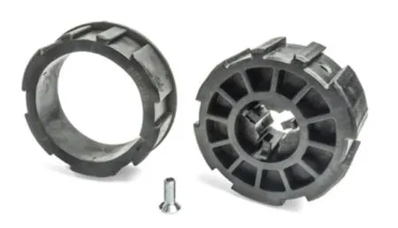 elero Adapterset Motorkupplungset für RH- und NHK-Antriebe, Rundrohr Ø 83x1,5 mm #220310001
