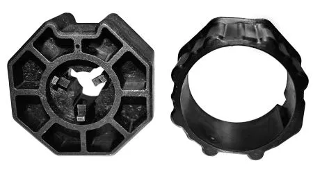 elero Adapterset Motorkupplungset RevoLine M Profilrohr 8-kant, SW 70 mm #230110001