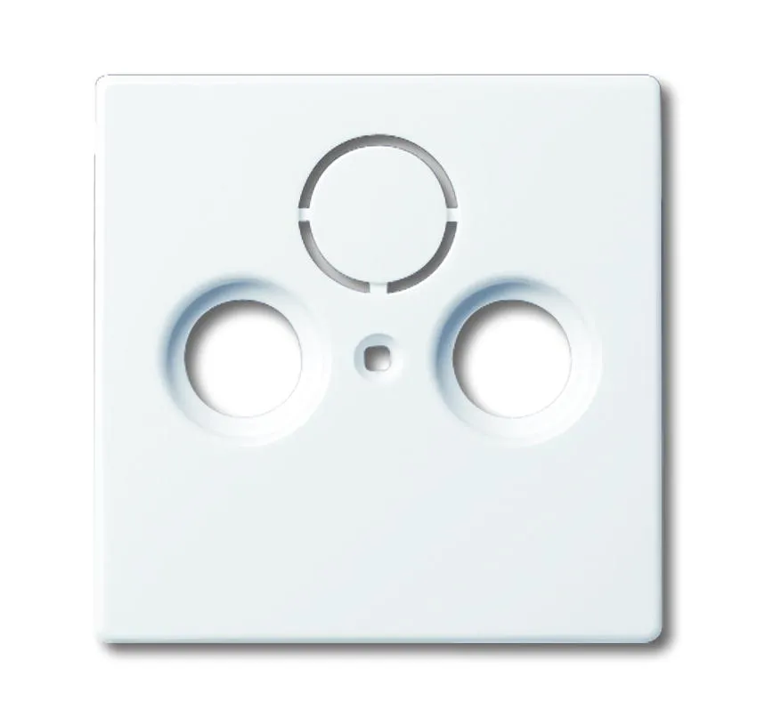 Busch Jaeger, 1743-84, future, TV Abdeckung, 2/ 3-Loch, studioweiss