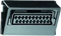 GIRA 009300 Einsatz mit Scart/Euro-AV-Buchse Kommunikationstechnik Artikelnummer: 009300
