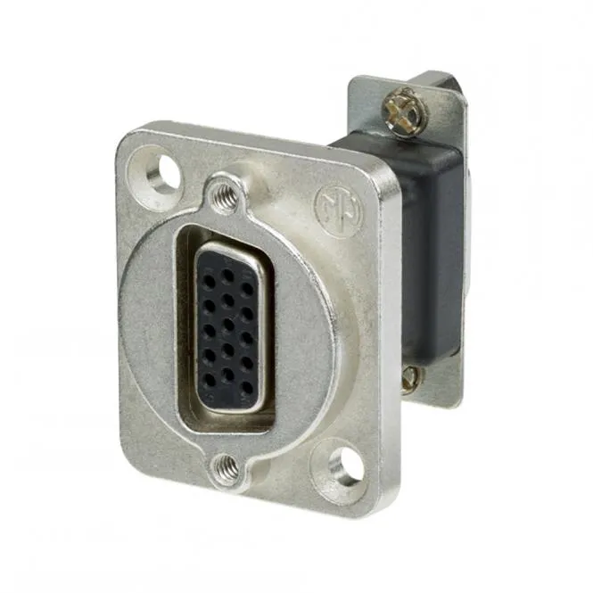 Neutrik | SUB-D 15-pol female Type D, nickelfarben