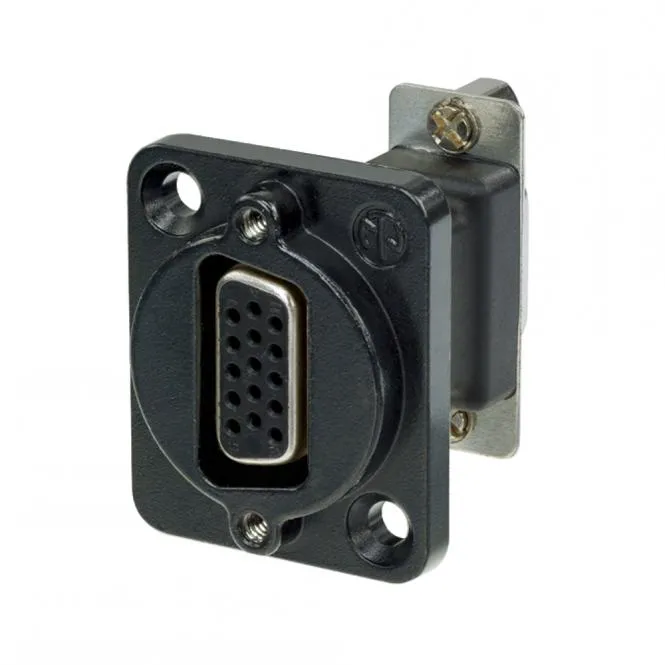 Neutrik | SUB-D 15-pol female Type D, schwarz