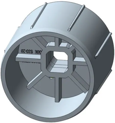 Rademacher Adapter-Set Medium RTS/RTC/RTB für 50 Rundwelle Typ AM45-D50 #93500130