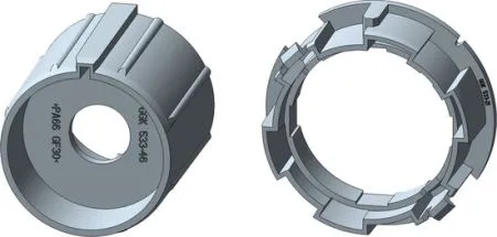 Rademacher Adapter-Set Small Intelligente Rohrmotoren für 50 Siralwelle Typ AMI35-D50S #93500711