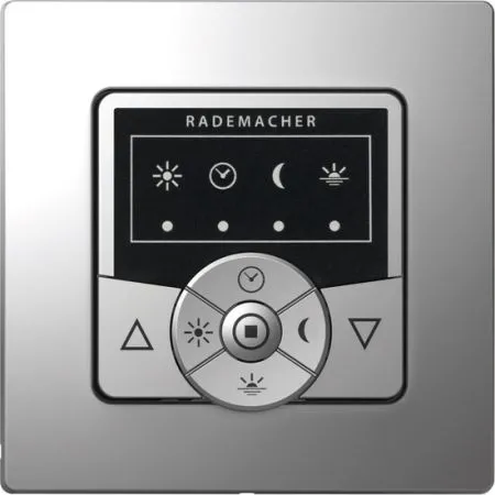Rademacher Troll Basis DuoFern (inkl. Abdeckrahmen), Aluminium Typ 5615-AL #36500182