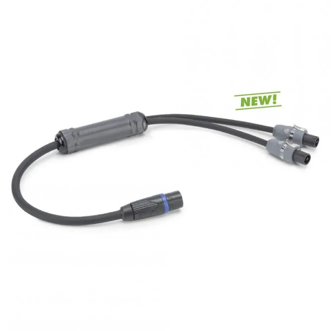 Sommer cable Speaker System , Speakon 2-polig SommerType, female/Speakon 4-polig, male; NEUTRIK