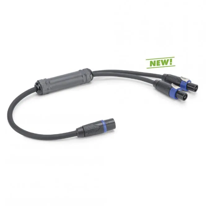 Sommer cable Speaker System , Speakon 4-polig, female/Speakon 4-polig, male; NEUTRIK 0,30m | 0,10m