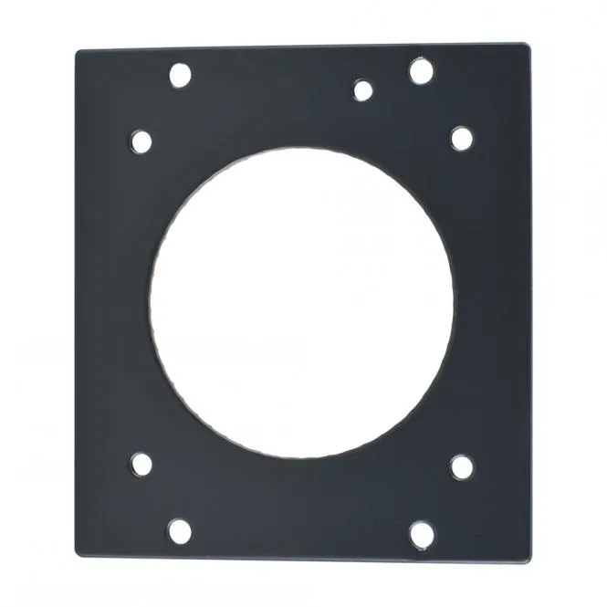 SYSBOXX Seitenblech Leerblech, 2 HE für SYSBOXX, Stahlblech 2mm verzinkt, Farbe: anthrazit, RAL 7016